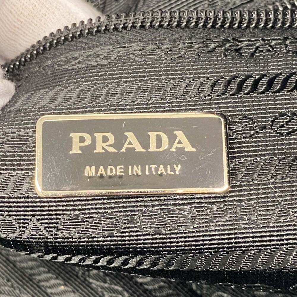 Prada Tessuto Nylon Shoulder Bag, Black, Women's - Picture 5 of 10